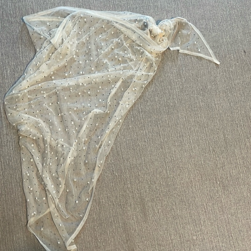 Sarong cover up with pearl details